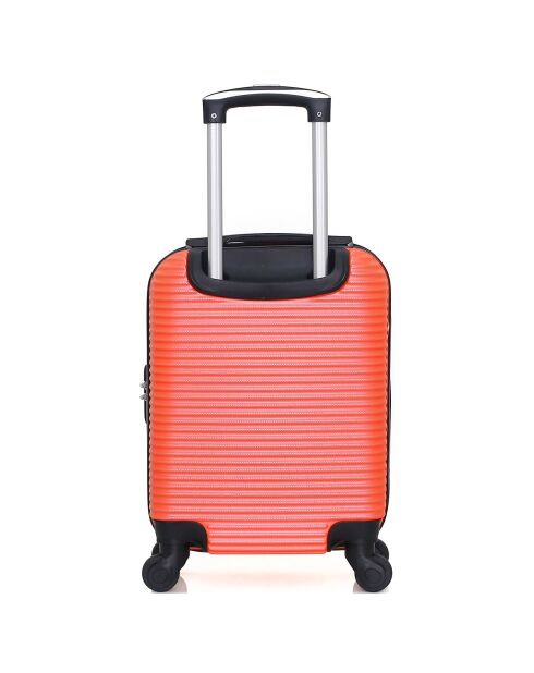 4 Einradkoffer London- M 46/55/65/75 cm korallenrot