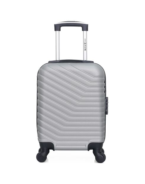 Lena Kabinenkoffer Wohnzimmer 4 Einzelräder 55 cm grau