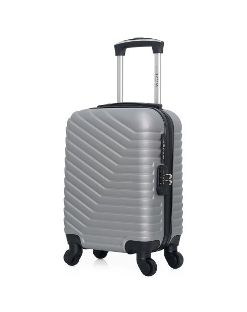 Lena Kabinenkoffer Wohnzimmer 4 Einzelräder 55 cm grau