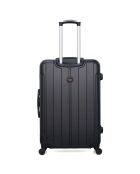 Valise Moyen Séjour 4 roues simples Napoli - C 65 cm noire