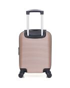 XXS Cabin Koffer 4 enkele wielen London 46 cm roségoud