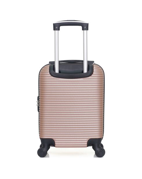 XXS Kabinenkoffer 4 Einzelräder London 46 cm roségold