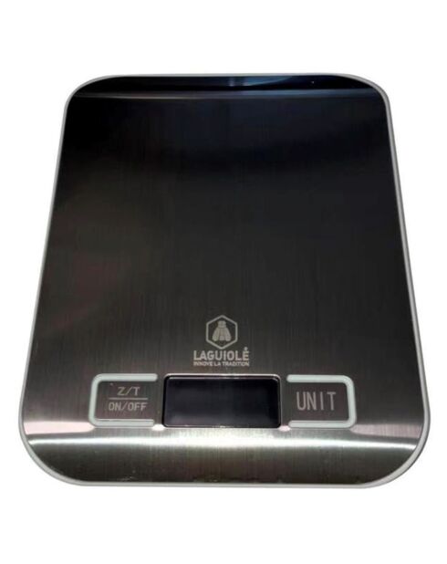 Balance cuisine noir/gris - 5 kg