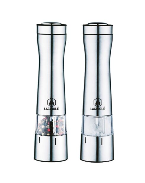 Moulin sel et poivre électrique gris