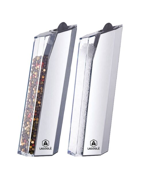 Moulin sel et poivre électrique gris