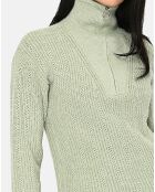 Pull en Cachemire mélangé jade