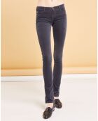 Pantalon en Velours Scarlett anthracite