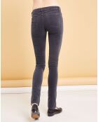 Pantalon en Velours Scarlett anthracite