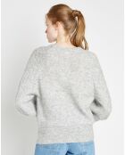 Pull en Laine mélangée Natalia gris perle