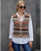 Gilet Marta beige
