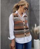 Gilet Marta beige
