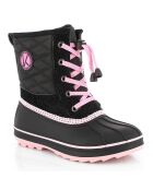 Bottes de neige Noor noir/rose