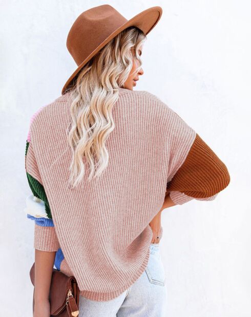 Christy veelkleurig vest