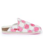 Chaussons  Angel Pois rose/blanc