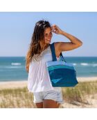 Petit sac de plage Cuba vert - 28x38x10 cm