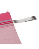 Pochette de plage Nyali rose - 28x21 cm