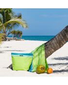 Sac de plage Ile de Re vert - 44x54x22 cm