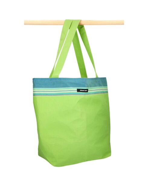 Sac de plage Ile de Re vert - 44x54x22 cm