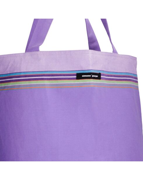 Sac de plage Trinité violet - 44x54x22 cm