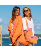 Sac de plage Macouba orange - 44x54x22 cm