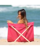 Neo-transat  rose cerise - 140x70 cm