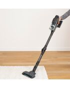 Aspirateur 2 en 1 sans fil FullPower tube pliable et brosse spéciale bleu/gris - 220W