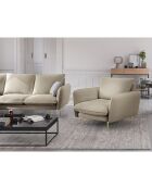 Fauteuil Vienna beige - 97x94x95 cm