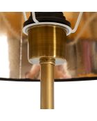 Lampadaire Perroquets noir/doré - D.37x164.5 cm