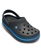 Crocbands Charcoal gris et bleu