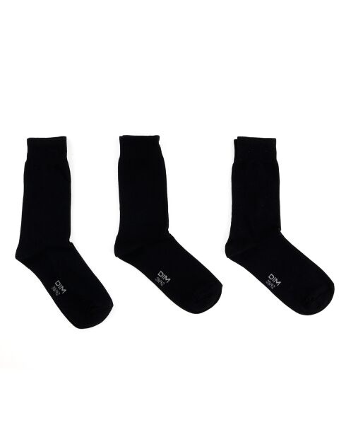 3 Paires de chaussettes noires
