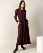 Robe & Top Donna rouge bordeaux