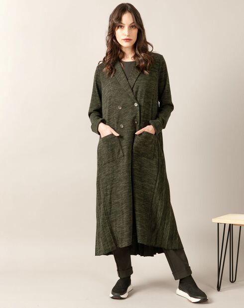 Gilet Pascal vert kaki