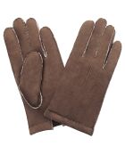 Gants en Cuir d'Agneau beaver