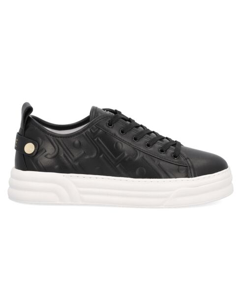 Sneakers Cléo en Cuir noires