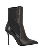 Bottines Marilyn en Cuir noires