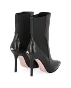 Bottines Marilyn en Cuir noires