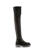 Bottes Fama en Cuir noires