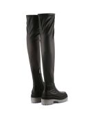 Bottes Fama en Cuir noires