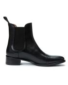 Bottines en Cuir Victoria noires