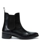 Bottines en Cuir Victoria noires