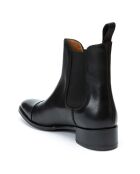 Bottines en Cuir Victoria noires