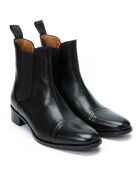 Bottines en Cuir Victoria noires