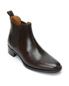 Bottines en Cuir Lola marron foncé