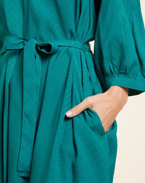 Robe Michaela émeraude