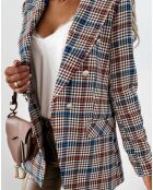 Blazer Delaney bleu