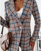 Blazer Delaney bleu