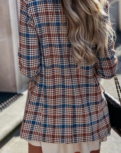 Blazer Delaney bleu