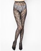 Collant Fashion Cameron résille motif camouflage noir