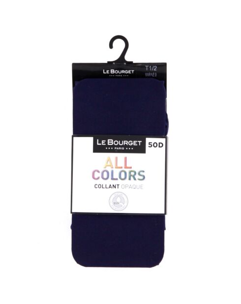 Collant opaque All Colors 50 deniers marine