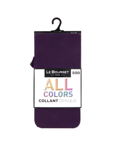 Collant opaque All Colors 50 deniers violet
